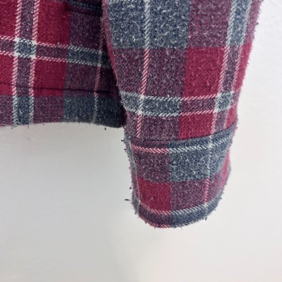 Mens Rails Plaid Button Up Flannel Shirt Shacket L - Picture 2 of 7